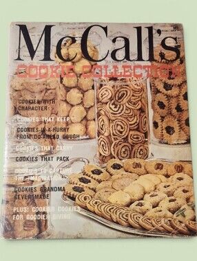 McCall’s Cookie Collection 1965 Vintage Cookbook Baking Recipes Retro